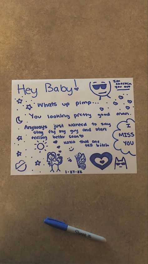 Cute Note Ideas For Boyfriend, Easy Love Drawings, Cute Couples Texts, Pretty Journals, Couple Texts, Cute Notes, Bts Quotes, Art Painting Gallery, Love Notes