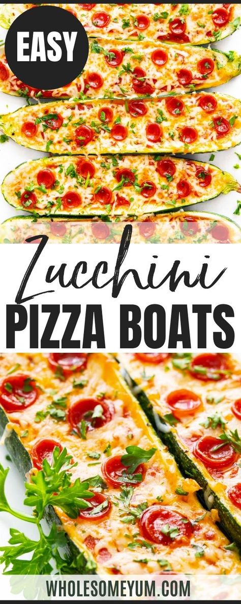 Yellow Zucchini Recipes, Vegetarian Zucchini Boats, Zucchini Pizza Recipes, Zucchini Pizza Boats, Pizza Boats, Zucchini Boat Recipes, Healthy Low Fat Recipes, Dinner Recipes Healthy Low Carb, Zucchini Pizza