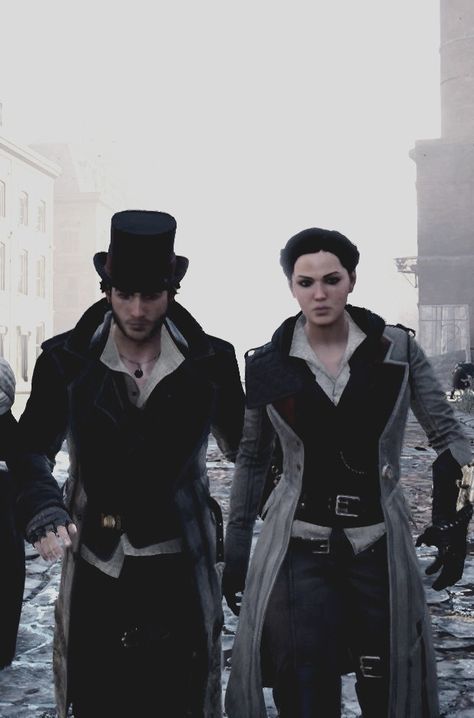 Assassin's Creed Syndicate | Frye Twins | Evie Frye | Jacob Frye Assassins Creed Syndicate Evie, Jacob And Evie Frye, Frye Twins, Evie Frye, Assassins Creed Cosplay, Assassin's Creed Syndicate, Jacob Frye, Assassins Creed 3, Assassins Creed Syndicate