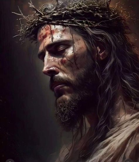 Images Of Jesus Christ, Picture Of God, Passion Of Christ Images, Images Of Jesus, Jesus Art Drawing, Art To Print, Image Of Jesus, Jesus Drawings, Jesus Christ Painting