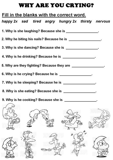 Why And Because Worksheet, Why Because Worksheet, English Pictures, Linking Words, Why Questions, Esl Games, Grammar Exercises, English Exercises, Teaching English Grammar