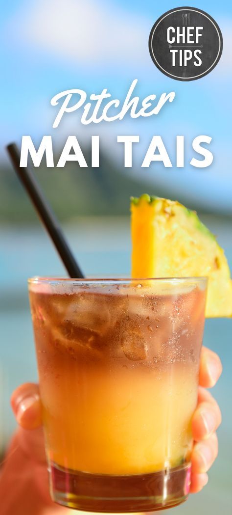 Hawaiin Drinks Cocktails Punch Recipes, Hawaiian Cocktails For A Crowd, Mi Tia Drink Recipe, Hawaiian Drinks Alcoholic Luau Party, Mai Thai Drink Recipe, Rum Drinks For A Crowd, Mai Tai Punch Recipe, Mai Tai Recipe Pitcher, Mai Tai Recipe Hawaiian