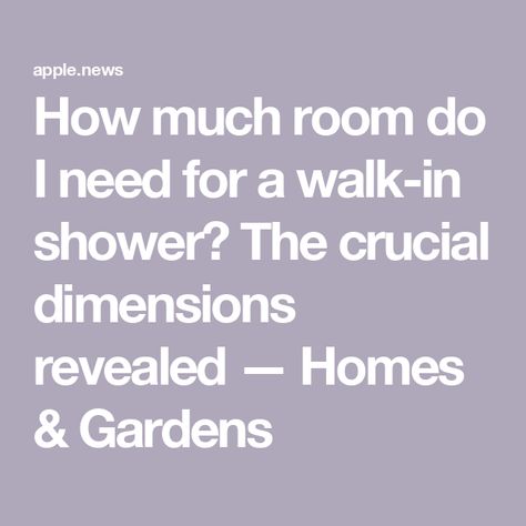 How much room do I need for a walk-in shower? The crucial dimensions revealed — Homes & Gardens Shower Measurements Walk In, Walk In Shower Sizes Bathroom Layout, Standard Walk In Shower Size, Shower Sizes Walk In, Shower Dimensions Walk In, Walk In Shower Size, Walk In Shower Ideas No Door, Walk In Shower Layout, Zero Entry Shower Master Bath