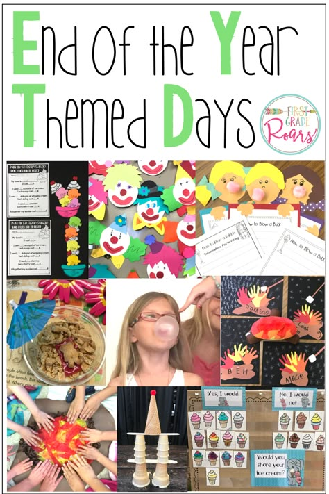 Bubble Day, Eoy Activities, June Ideas, School Year Themes, Abc Countdown, Writing Challenges, End Of Year Party, Kindergarten Themes, Math Writing