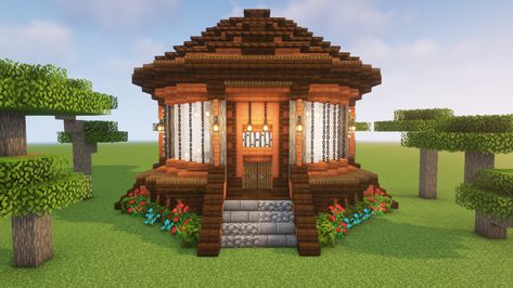 I hope you all like this step by step tutorial about how to build a acacia house in minecraft. If you like to see more content like this. please feel free to like & subscribe. #minecraft #minecrafthouse #minecraftwoodenhouse #minecraftacaciahouse Minecolonies Minecraft, Acacia Wood Minecraft, Minecraft Round House Ideas, Circular Minecraft House, Acacia Base Minecraft, Acacia Wood Builds Minecraft, Minecraft Circle House Ideas, Acacia Village Ideas Minecraft, Nether Wood House Minecraft