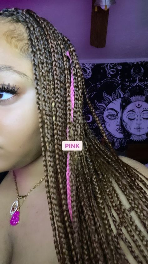 Edges With Box Braids, Peek A Boo Box Braids, Cute Box Braids, Pretty Braids, Box Braids Hairstyles For Black Women, Cute Braided Hairstyles, Cute Box Braids Hairstyles, Protective Hairstyles Braids, Pretty Braided Hairstyles