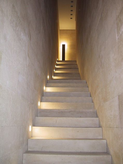 Giorgio Armani – Claudio Silvestrin Architects Stairs Interior, Claudio Silvestrin, Armani Casa, Giorgio Armani, Architects, Milan, Stairs, Villa, Interior Design