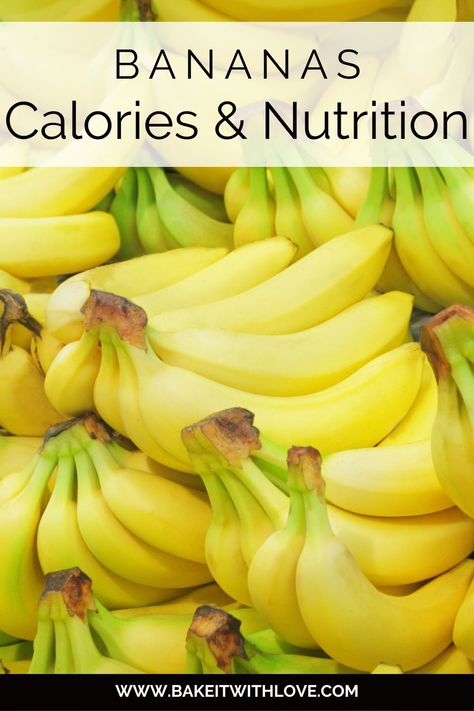 Banana Calories Chart, Calories In A Banana, Banana Benefits Health, How Many Calories In A Banana, Banana Facts, Banana Nutrition Facts, Banana Calories, Banana Vitamins, Banana Nutrition