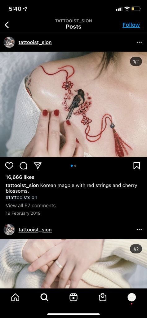 Red Fate Tattoo, Red Ribbon Of Fate Tattoo, Red Thread Of Fate Tattoo, Red Thread Fate Tattoo, String Of Fate Tattoo, Red Strings Of Fate, Red String Of Fate Tattoo, Red String Tattoo, String Tattoo