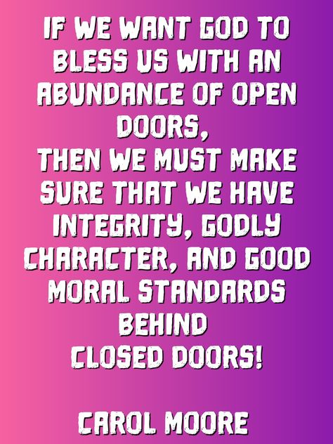 Carol Moore, Good Morals, Message Bible, Public Speaker, Coconut Recipes, Personal Quotes, Inspirational Words, Encouragement, Coconut