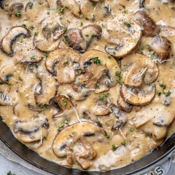 Mushroom Recipes For Dinner, Simple Mushroom Recipes, Zero Noodles, Pasta Zero, Easy Mushroom Recipes, Mushroom Recipes Healthy, Fitness Meals, Mushroom Recipe, Garlic Cream Sauce