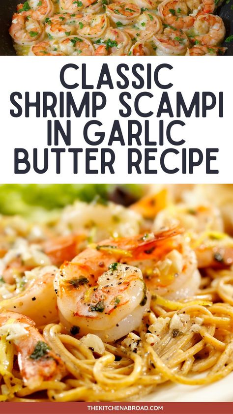 Enjoy a plate of luxurious shrimp scampi linguini bathed in a sumptuous shrimp scampi sauce. Our easy shrimp scampi recipe garlic butter brings the restaurant experience right to your home, without the need for wine. Shrimp Scampi Fettuccine, Shrimp Scampi With Precooked Shrimp, Easy Shrimp Scampi Recipe Garlic Butter, How To Make Shrimp Scampi, Shrimp Scampi Recipe Pasta, Shrimp Scampi Recipe Easy Without Wine, Shrimp Scampi Linguini, Shrimp Scampi Sauce, Garlic Butter Shrimp Scampi