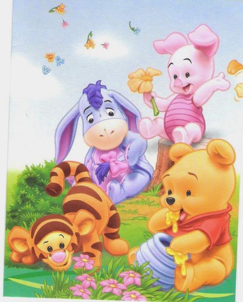 . Bear Tumblr, Pooh Bebe, Eeyore Pictures, Winnie The Pooh And Tigger, Pooh And Tigger, Baby Disney Characters, Winnie The Pooh Pictures, Cute Winnie The Pooh, Winnie The Pooh Quotes