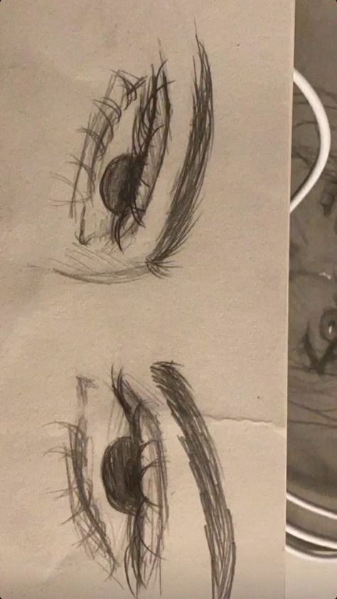 Eyes Sketch Aesthetic, Art Sketchbook Eyes, Shuffle Art, Drow Art, Indie Drawings, Seni Dan Kraf, Easy Drawings Sketches, Arte Sketchbook, Pencil Art Drawings