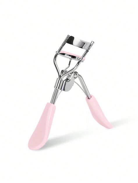 1pc Stainless Steel Eyelash Curler, Mascara Curling Tool, False Eyelash Assistor, Makeup Broad Curved Cosmetic Accessory, Soft Material, Long-lasting, Comfortable And Easy To UseI discovered amazing products on SHEIN.com, come check them out! Eye Curler, Eyelash Curler Refill, Curling Tools, Lash Tools, Lash Curler, Eyelash Curler, Pink Eyes, Birthday Wishlist, Eye Care