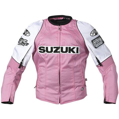 Pink Biker Outfit, Pink Racer Jacket, Moto Rose, Pink Biker Jacket, Harley Gear, Pink Motorcycle, Leather Motorcycle Gloves, Street Jacket, Pink Bike