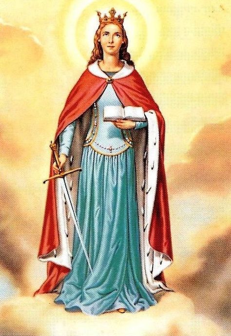 Female Saints Catholic, Saint Dymphna, Female Saints, St Dymphna, Saint Barbara, Tattoo Inspo, Religious Art, Quick Saves, Art