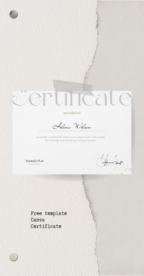 Certificate Design Inspiration, Luxury Graphic Design, Certificate Layout, Landscape Template, Diploma Design, Branding 101, Certificates Online, Certificate Design, Mood Board Inspiration