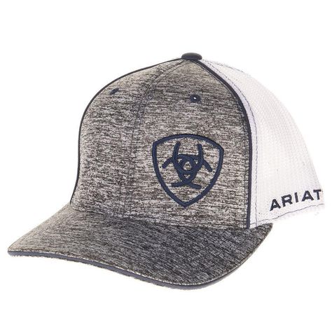 Ariat Logo, Country Hats, Dope Hats, Mens Hats Baseball, Navy Logo, Country Wear, Cap Collection, Cowboy Outfits, Shield Logo