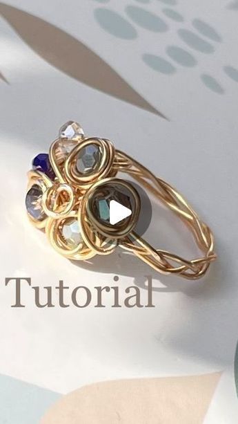 Handmade Rings Tutorial, Wire Wrapped Jewelry Rings, Handmade Rings Wire, Making Jewelry For Beginners, Diy Wire Jewelry Rings, Wire Projects, Rings Wire, Diy Jewelry To Sell, Wire Jewelry Rings