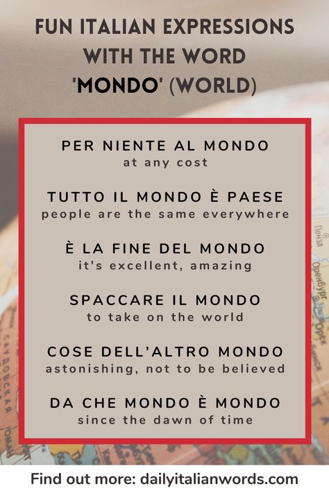 Italian Idioms, Italian Expressions, Italian Love Quotes, Learn To Speak Italian, Italian Grammar, Italian Vocabulary, Italian Word, Italian Lessons, Heavenly Bodies