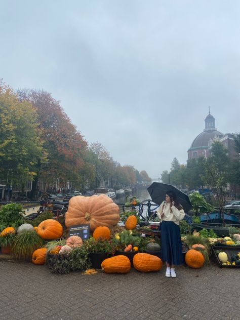 Netherlands In Fall, Amsterdam Autumn Aesthetic, Autumn In Amsterdam, Amsterdam Fall Aesthetic, Amsterdam Fashion Fall, Amsterdam In Autumn, Amsterdam Fall Outfit, Amsterdam Outfit Autumn, Amsterdam In Fall