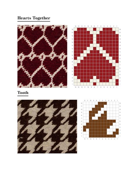 Knit Pattern Chart, Grid Knitting Pattern, Tapestry Knitting Patterns, Crochet Repeating Patterns, Crochet Stitches With Holes, Knitted Tapestry, 2 Color Crochet Pattern, Crochet Graphic, Knit Pixel Pattern