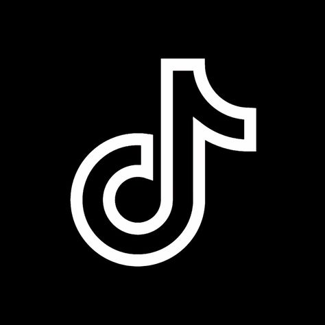 tiktok homescreen app icon ios 14 layout Black App Icon Tiktok, App Icon Design Tiktok, Tiktok Logo Black And White, Tiktok Iphone Icon, Tiktok Logo Black, Tiktok Widget Icon, Icons For Tiktok, Black Tiktok Icon, Tiktok App Icon Aesthetic