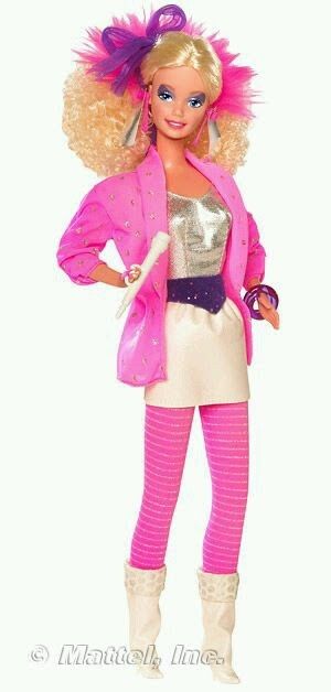 Barbie And The Rockers, 80s Barbie, Barbie Things, 1980s Barbie, Childhood Memories 80s, Vintage Childhood, Barbie 80s, Barbie 90s, 80s Fashion Trends