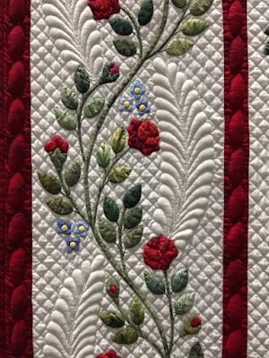 Pieced Quilt Binding, Block Quilting Designs, Baltimore Album Quilt, Amazing Quilts, Quilt Borders, Free Motion Quilting Patterns, Longarm Quilting Designs, Wedding Ring Quilt, Applique Quilt Patterns