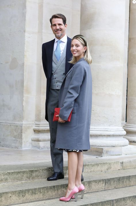 Princess Olympia of Greece Attends Wedding of Prince Jean-Christophe Napoléon and Countess Olympia von und zu Arco-Zinneberg Princess Olympia, Princess Olympia Of Greece, Julien Tanti, Prince Paul, Olympia Of Greece, Royal Portraits, Royal Court, European Royalty, October 19