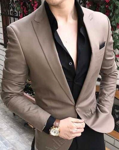 Mens Blazer Styles Classy Wedding, Blazer Outfits Men For Farewell, Mens Suit Colors, Mens Fashion Suits Casual, Wedding Kurta For Men, Formal Dresses For Men, Mens Casual Suits, Black Outfit Men, Stylish Mens Suits