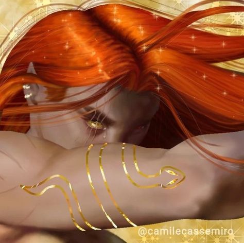 Aaron Warner Juliette Ferrars, Eris Vanserra, Lucifer Art, Cassian Nesta, Lucien Vanserra, Pretty Redheads, Acotar Art, Acotar Fanart, Sjm Universe