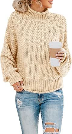 Strikkeopskrift Oversize Sweater, Chunky Knit Jumper, Plus Size Pullover, Pull Oversize, Oversized Turtleneck Sweater, Oversized Sweaters, Sweater Season, Winter Pullover, Womens Turtleneck