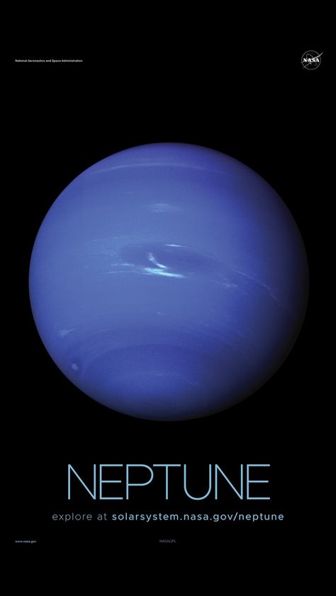 Nasa Planets, Planet Pictures, Planet Neptune, Neptune Planet, Outer Space Planets, Nasa Earth, Astronomy Facts, Planets And Moons, Planets Wallpaper