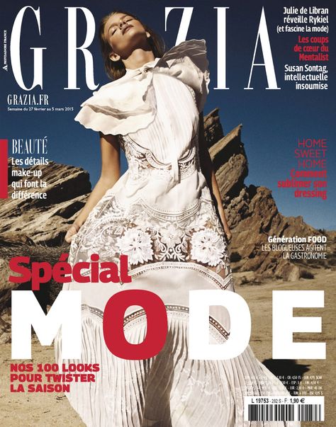 Marloes Horst By Vanmossevelde+N For Grazia France 27th February 2015 Female Magazine, Marloes Horst, Photoshoot Magazine, Grazia Magazine, Popular Magazine, Fashion Magazine Cover, Fashion Cover, Women Magazines, Famous Models