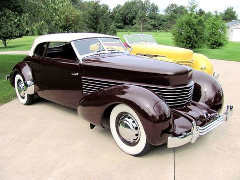 Cord Automobile, Auburn Car, Cord Car, Automobile Companies, Pink Cadillac, Antique Car, American Classic Cars, Classic Cars Vintage, Collector Cars