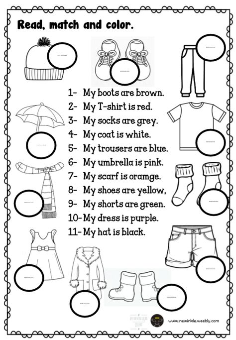 Unit 8 My Clothes - newinkle Clothes Worksheet For Grade 1, My Clothes Worksheet, Clothes Worksheets For Kids Activities, Clothes Worksheets For Kids, Esl Worksheets For Beginners, Clothes Worksheet, Teaching Clothes, Clothes Words, English Activities For Kids