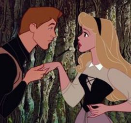 His first impression matters! Disney Amor, Couples Disney, Animation Disney, Images Disney, Childhood Movies, Disney Princes, Disney Sleeping Beauty, Princess Aurora, Art Disney