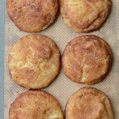 Keto Snickerdoodles - Maebells Keto Snickerdoodles, Gluten Free Snickerdoodles, Low Carb Cookies Recipes, Grain Free Cookies, Lowcarb Recipes, Keto Baking, Keto Bagels, Breakfast Eggs, Snickerdoodle Cookies