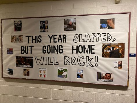 #college #ra #bulletinboard College Bulletin Board, College Bulletin Boards, Going Home, Board Ideas, Bulletin Board, Bulletin Boards, Photo Wall, This Year, Funny