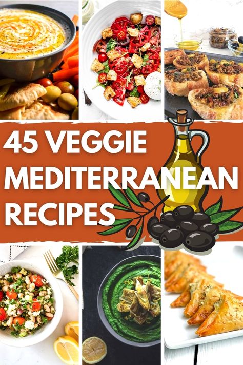 45 Summery Vegetarian Mediterranean Recipes | Hurry The Food Up Dips Vegetarian, Vegetarian Mediterranean Recipes, Mediterranean Vegetarian Recipes, Mediterranean Recipes Healthy, Mediterranean Diet Recipes Dinners, Delicious Dips, Simple Family Meals, Mediterranean Diet Meal Plan, Easy Mediterranean Diet Recipes