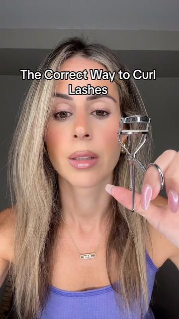 Jennifer Belle Pond on Instagram: "The correct way to curl your lashes. ✨✨  This was one of the first things I learned in makeup school, it’s important for the long term health of your lashes. ✨✨  #lashes #lashcurl #lashcurler #lashtips #eyelashtips #makeupartisttips #makeuptips #makeuphacks #lashhack #lashhacks" Eyelash Tips, Curl Lashes, Makeup Artist Tips, Makeup School, Lash Curler, Things I Learned, School Makeup, Eye Lashes, Long Lashes