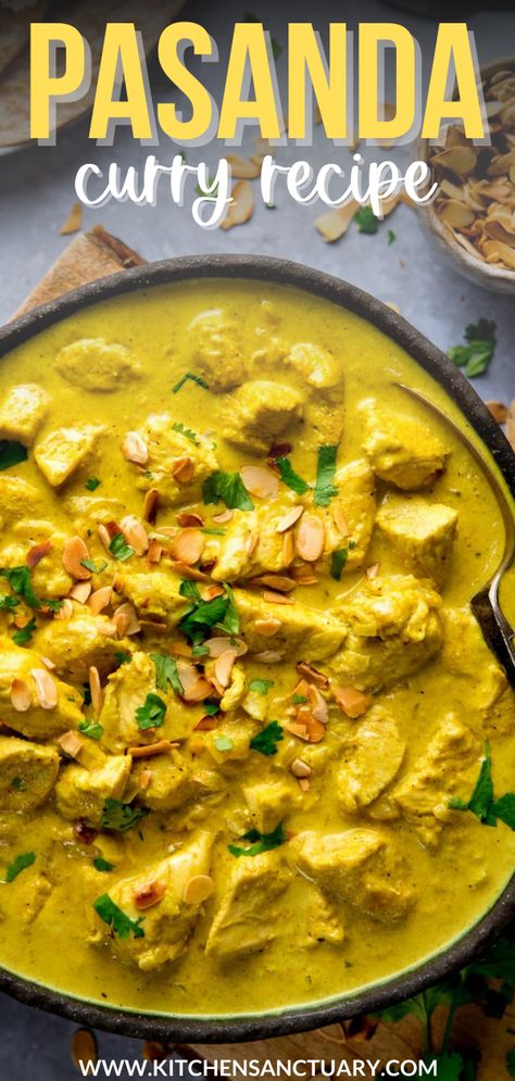 Passanda Curry, Chicken Curry Recipes For Dinner, Pasanda Curry, Chicken Curry Recipe Indian, Indian Curry Chicken, Pasanda Recipe, Chinese Chicken Curry, Indian Curry Recipes, Chicken Curry Recipe Easy