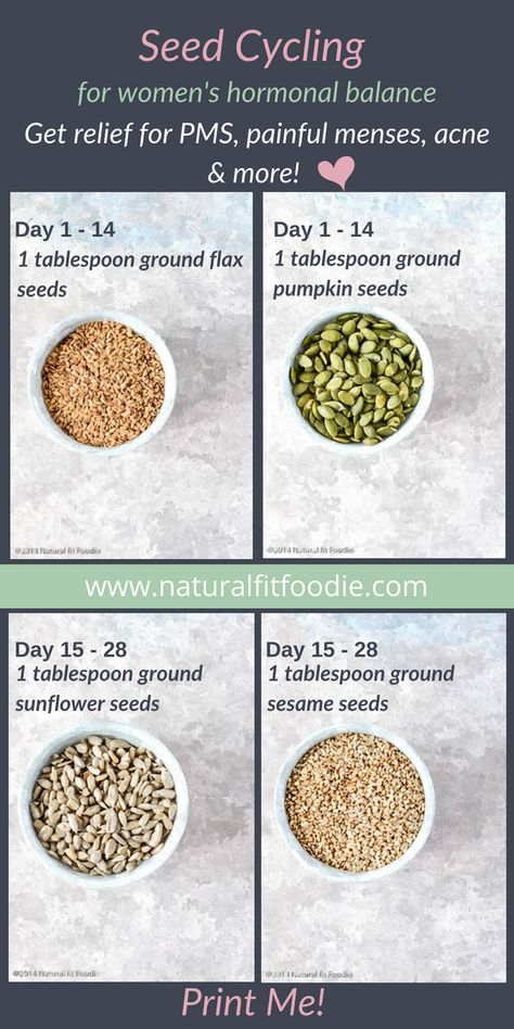 Have you heard of seed cycling? Learn all about this delicious and easy way to bring your hormones back into balance naturally so that you can get relief from symptoms such as painful menses, acne, PMS and more. #seedcycling #hormonalbalance #womenshealth #cyclesyncing via @Nfitfoodie Seed Cycle, Acne Diet Plan, Hormonal Acne Diet, Seed Cycling, Acne Diet, Healthy Hormones, Baking Soda Beauty Uses, Fit Foodie, Weight Workout