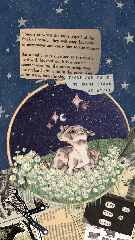 #vintage #fyp #aesthetic #moodboard #vibe #collage #poem #poetry #star #cow #stars #crumpledcinna #blue #flower Poetry Collage Art, Cow Collage, Poem Collage, Vibe Collage, Poetry Collage, Collage Poetry, Star Poetry, Poems About Stars, Poem Poster