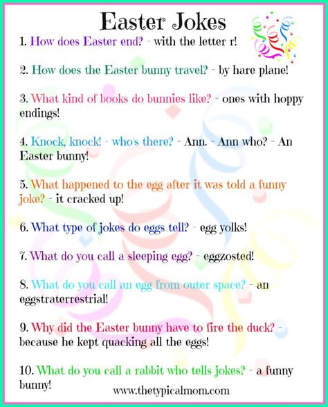 Sunday Jokes, Easter Poems, Easter Jokes, Easter Scavenger Hunt, Lunchbox Jokes, Easter Hunt, Easter Quotes, Easter Games, Easter Printables Free