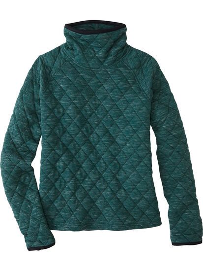 Quilted Pullover, Quilted Clothes, Title Nine, Turtleneck Pullover, Turtleneck Sweatshirt, Extra Long Sleeves, Hoodie Top, Pullover Sweatshirts, Sweater Weather