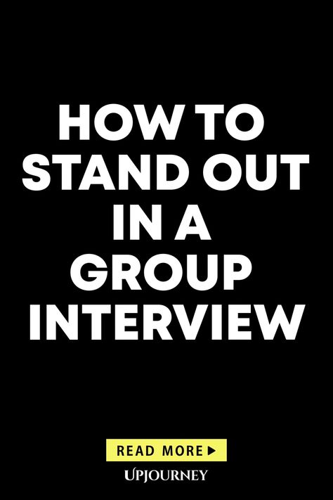 Learn valuable tips on how to stand out in a group interview and increase your chances of landing the job you desire. From showcasing your unique skills to confidently engaging with the group, discover effective strategies to make a lasting impression on potential employers. Elevate your interview game today! Group Interview, Work Etiquette, Psychology Terms, Friendship And Dating, Life Questions, Dream Career, Work Culture, Success Tips, Interview Tips