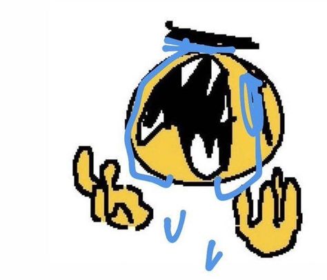 Emoji Crying, Images Emoji, Cursed Emoji, Emoji Drawings, Crying Emoji, Funny Emoji Faces, Goofy Drawing, Emoji Drawing, Emoji Images